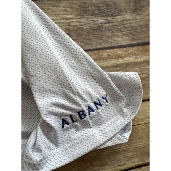 Holderness & Bourne The Demaret Golf Tee "a" Short-Sleeve Polo Shirt Large White - Picture 3 of 8